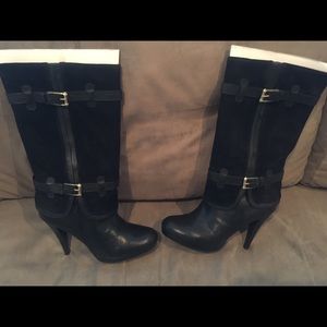 Cole Haan Air Kennedy Buckle Black Suede (9)